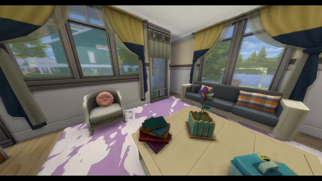 Обзор того самого домика 🏡Для семьи Мор. в The Sims 4 смотреть онлайн