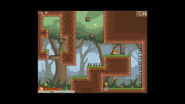 Gravity Duck Walkthrough Levels 31-40 смотреть онлайн