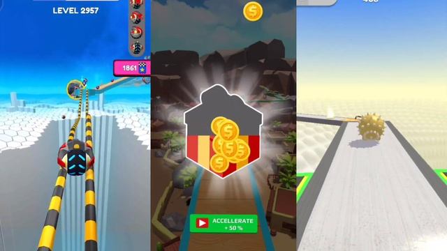 Going Balls & Sky Rolling ball & Action Balls Android Game New Update || 3 Gameplay смотреть онлайн