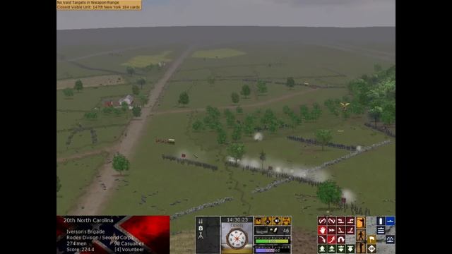 Scourge of War Gettysburg Video Gameplay 1 смотреть онлайн