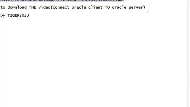 connect oracle client to oracle server смотреть онлайн