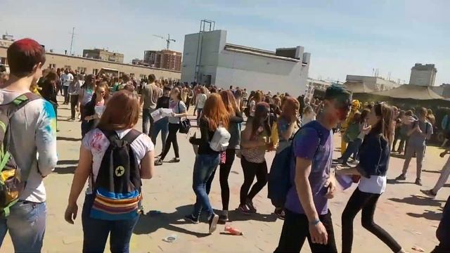 Фестиваль красок в Новосибирске 21.05.2017 #ВФК смотреть онлайн
