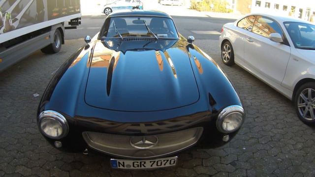 MERCEDES BENZ 300SL W198 GULLWING NEW RETRO UNIQUE STYLE DIASHOW PICTURES смотреть онлайн