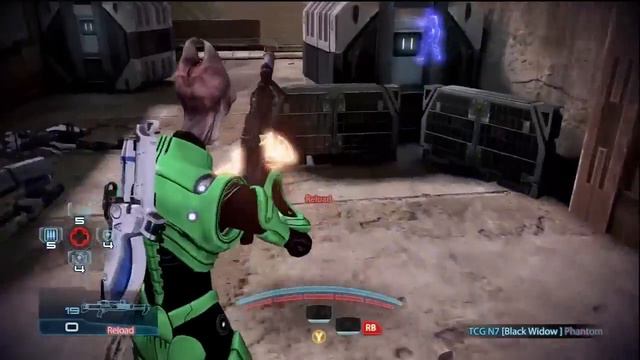 Trickshotting in Mass Effect 3!? Live Black Widow Gameplay смотреть онлайн