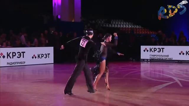 #RussianDanceSport Andrea Silvestrai & Martina Varadi HUN WDSF Grand Slam #Samba смотреть онлайн