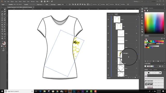 Adobe For Fashion: Graphic Placement In Flats Using Illustrator