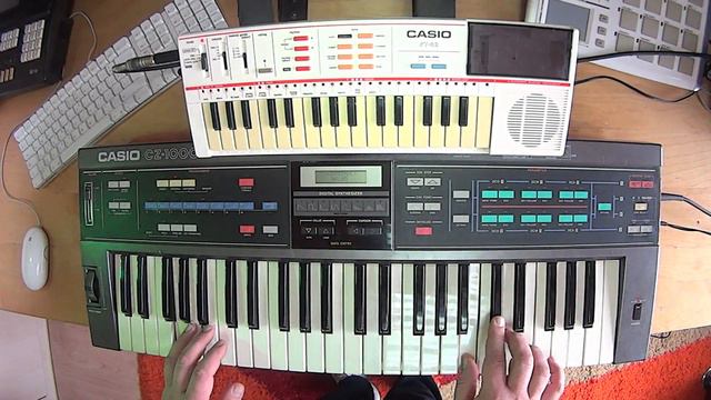 Casio CZ-1000/Casio PT-82 video | Together Again | Dimitris Dermanis смотреть онлайн