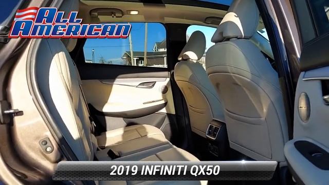 Used 2019 INFINITI QX50 ESSENTIAL, Point Pleasant, NJ U14034 смотреть онлайн