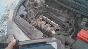 Диагностика двигателя G4FC Hyundai Solaris RB. Ошибка датчика распредвала.