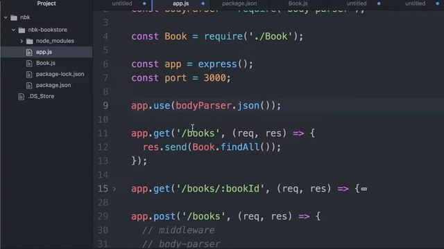 08 Parsing Incoming Request Body in Express using Middleware смотреть онлайн