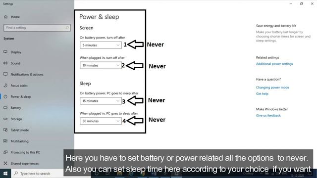 Laptop going in sleep mode automatically || Fix laptop turn off after few minutes смотреть онлайн