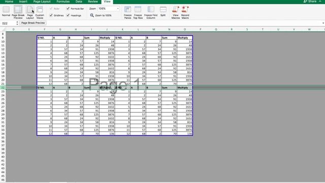 Excel Hindi: Breaks and Page preview use karey document print karney key liye смотреть онлайн