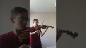 скерцино на скрипке