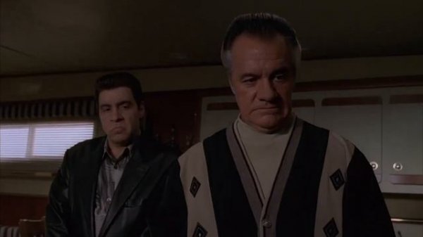 The Sopranos Клан Сопрано Тони со своими людьми привозят Пусси на катер