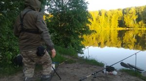 Ловля донками на пенопласт!