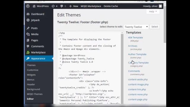 How To Make a Wordpress Website - Updating Wordpress and Removing the Powered By WP Logo смотреть онлайн