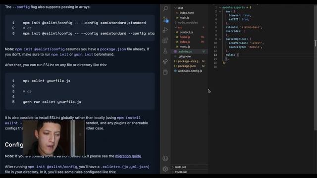 Installing ESLint | The Odin Project Walkthrough смотреть онлайн