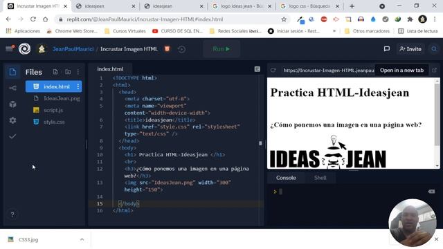 Como incrustar una IMAGEN en HTML utilizando ?????? - ???????? смотреть онлайн