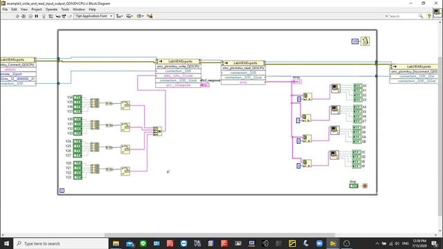 PC Link PLC Mitsubishi Q10UDEHCPU via TCP смотреть онлайн