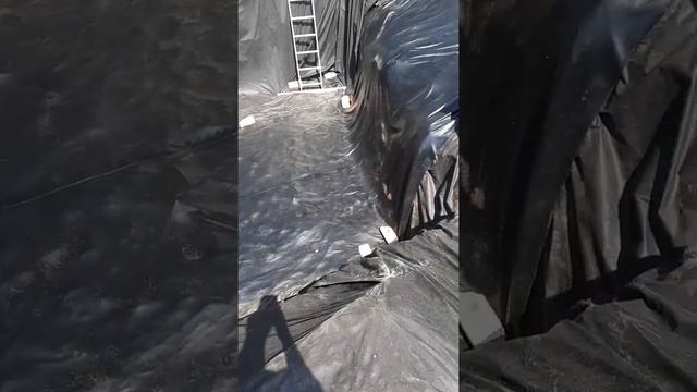монтаж пруда из пленки пвд-винилит смотреть онлайн