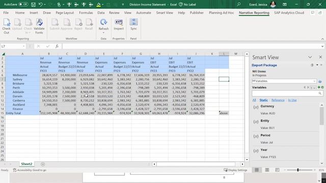 Oracle EPM – Introducing Narrative Reporting (Aug 2023) смотреть онлайн