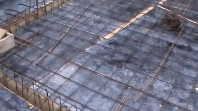 Армиране на плоча. Монтаж на арматура част2 смотреть онлайн