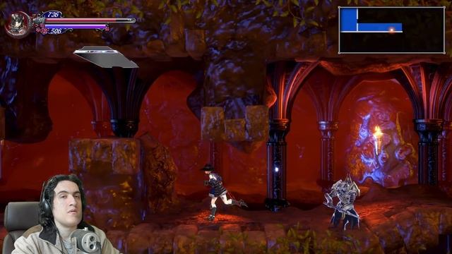 #13 НЕКРОС СБРИЛ БОРОДУ И УСЫ / КРУТОЙ БОСС в Bloodstained Ritual of the Night смотреть онлайн