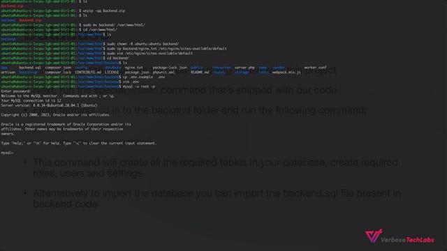 How to setup backend on VPS || VerboseTechLabs смотреть онлайн