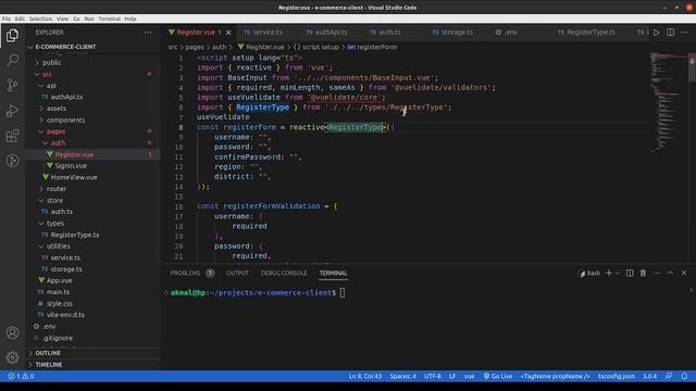Vuejs + axios + pinia + Autorizatsiya смотреть онлайн