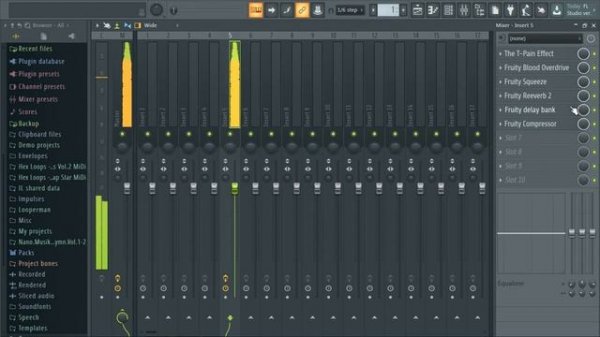 Простой автотюн в FL Studio 20