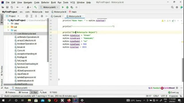 How to create Multiple Objects in Kotlin | Learn Kotlin OOP Classes and Objects смотреть онлайн