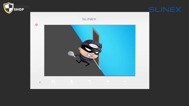 SLINEX SQ-07MT | ОБЗОР ВИДЕОДОМОФОНА смотреть онлайн