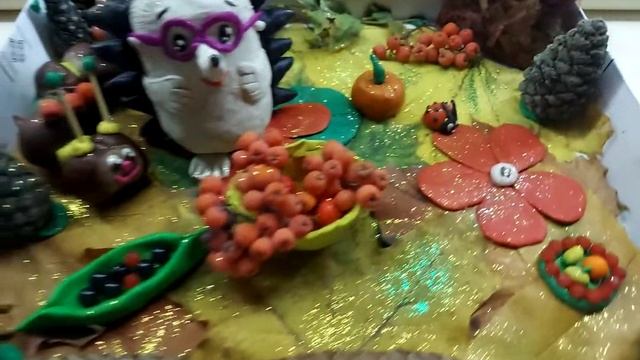 Наша осенняя поделка в садик. Ёжик и улитка. #поделки #осень #ежики #своимируками #каксделать смотреть онлайн