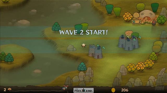 PixelJunk Monsters Encore PlayStation 3 Gameplay - Splash смотреть онлайн