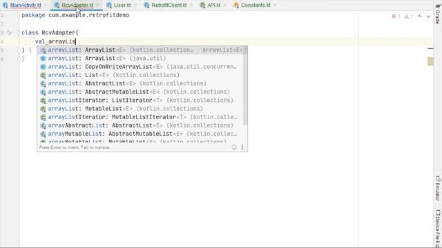 20 - Fetch data from database in Android app using Retrofit| API Integration in Android смотреть онлайн