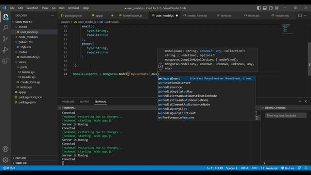 ? Mastering CRUD Operations: Node, Express, MongoDB Tutorial | Part 2 смотреть онлайн