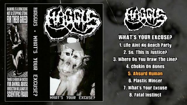 Haggus - What’s Your Excuse? MC FULL EP (2023 - Mincecore / Goregrind) смотреть онлайн