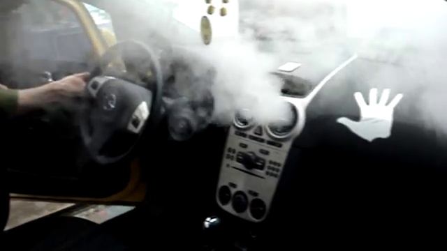 Чистка паром воздуховода в автомобиле смотреть онлайн