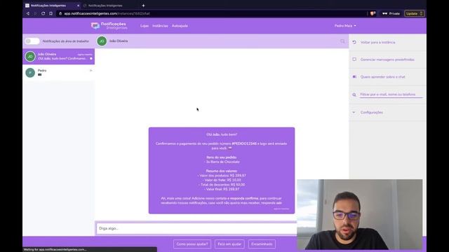 Venda mais com o Notificações Inteligentes (WhatsApp) e a nossa API! смотреть онлайн