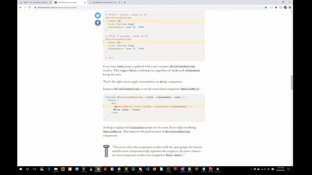 React.memo and useCallback смотреть онлайн