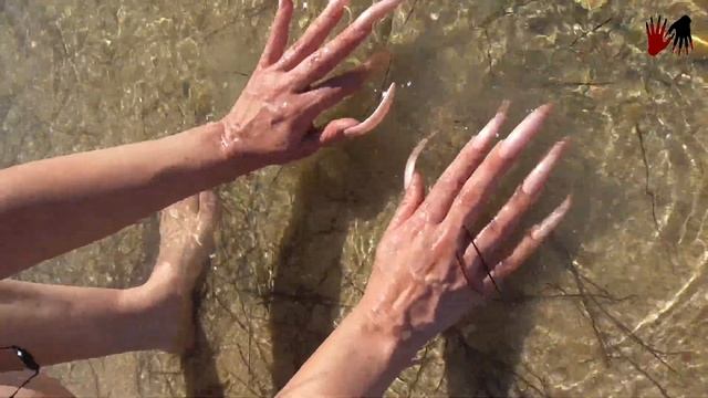CORAL NAILS - sounds of sea and wind - ASMR смотреть онлайн
