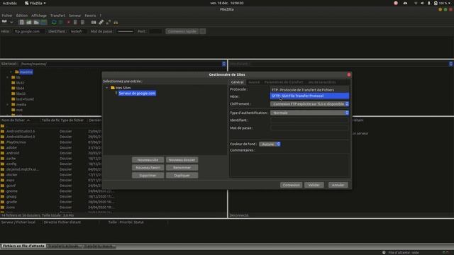 FileZilla - Se connecter à un serveur FTP смотреть онлайн