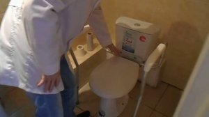 Поручни для унитаза, в туалет, санитарную комнату для пожилых, инвалидов