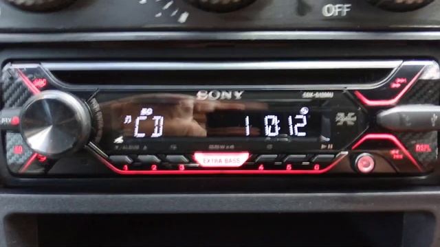 Sony CD Player CDX-G1200U in my '00 Lexus IS200 смотреть онлайн