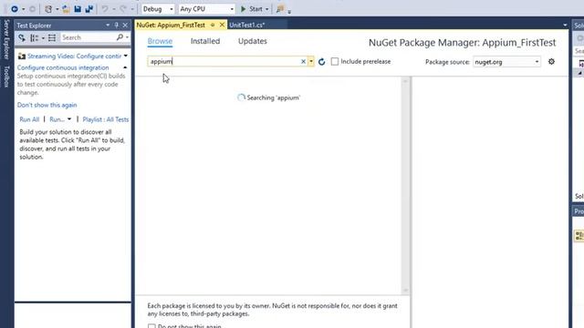 Appium tutorial- Automation test on Android Emulator using Microsoft Visual Studio | Mobile Testing смотреть онлайн