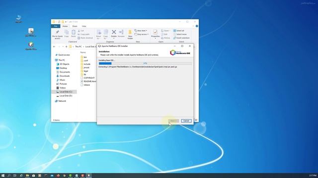 Java Tutorial 1 - Install Java 11.0.6 and NetBeans 11.3 on Windows 10 x64 (Updated) смотреть онлайн