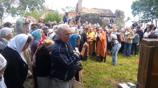 12.8.2013 день рождения Цесаревича Алексия, фрагмент молебна