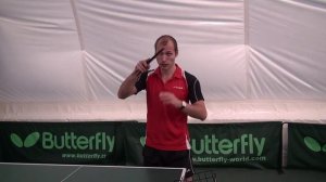 ► Две важные фишки выполнения удара справа в настольном теннисе