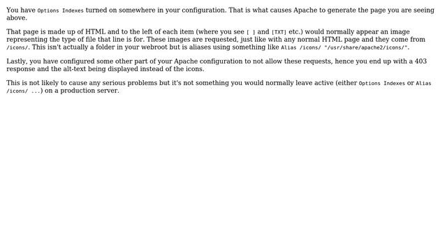 Why am I getting Network error: 403 Forbidden in firebug for files I am not trying to access? смотреть онлайн