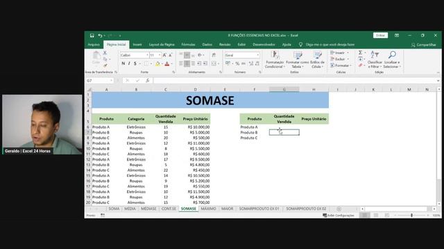 8 Funções Essenciais no Excel смотреть онлайн